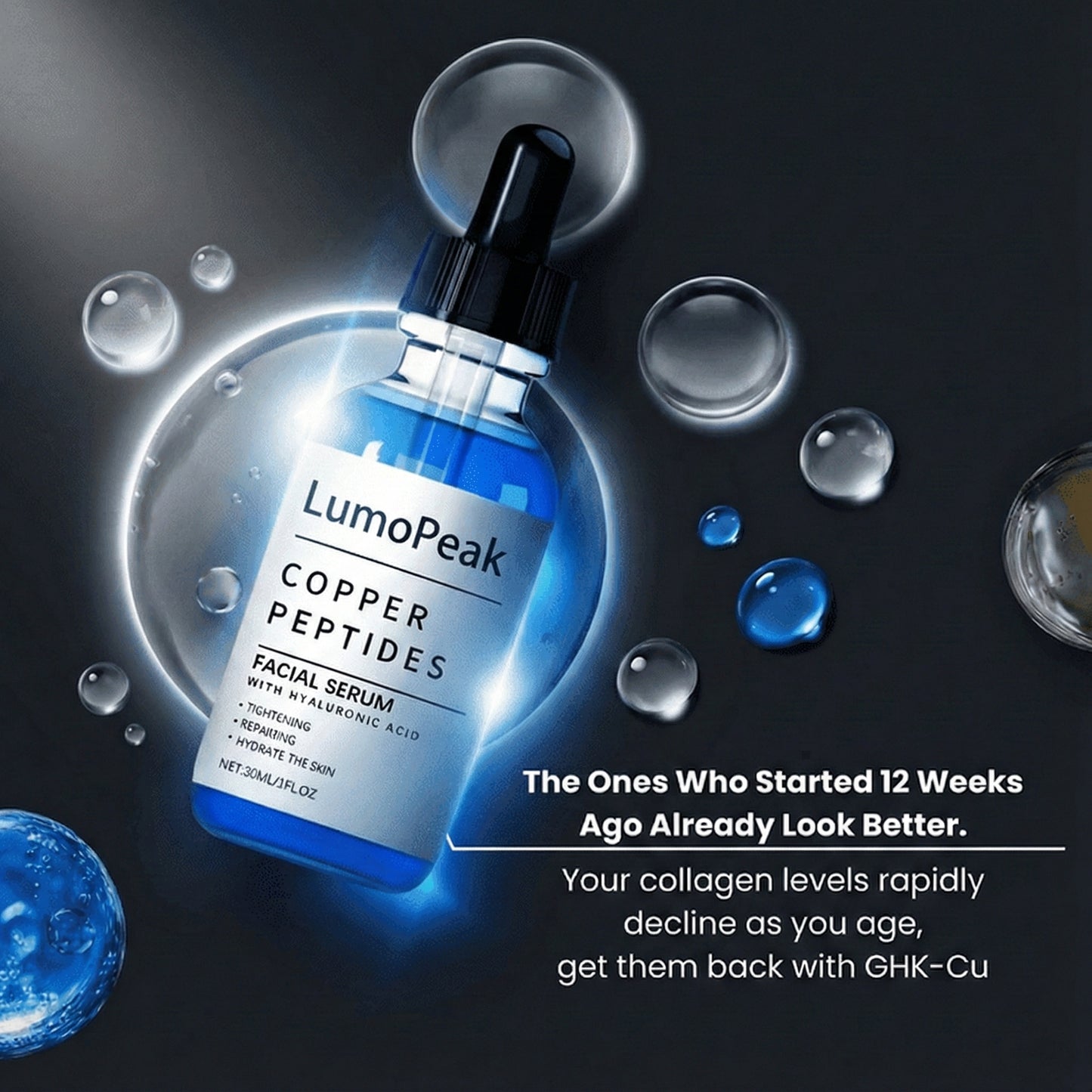 LumoPeak GHK-Cu Peptide  Serum
