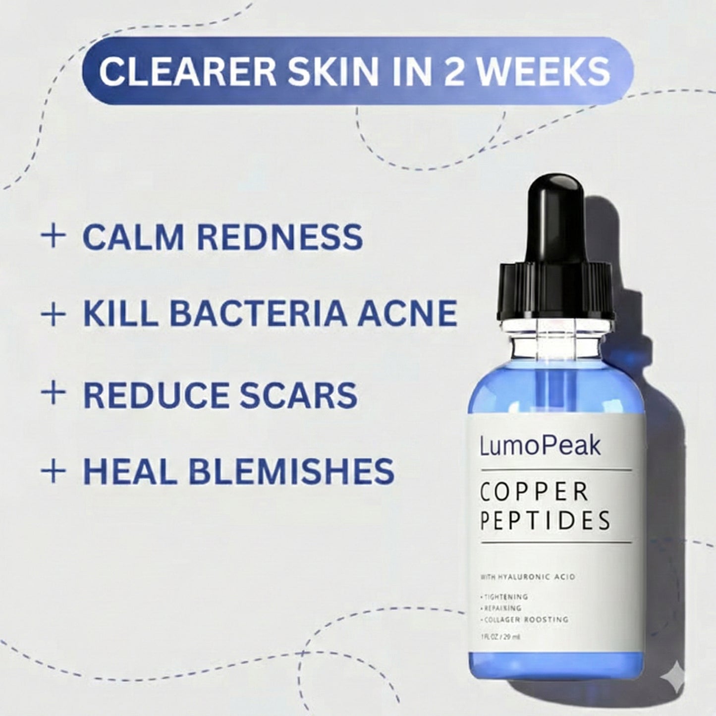 LumoPeak GHK-Cu Peptide  Serum